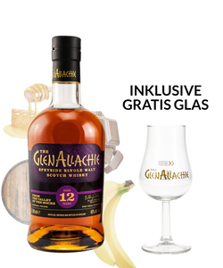 GlenAllachie 12 inkl. Gratis Glas