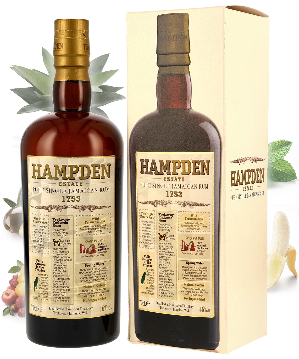 Hampden Estate 1753 3 Jahre Pure Single Jamaican Rum