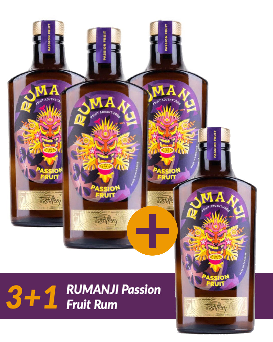 RUMANJI Passion Fruit 3+1 Bundle