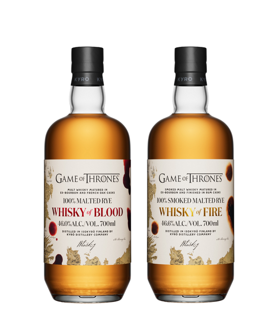 Kyrö Whisky of Fire & Blood Bundle - Game of Thrones