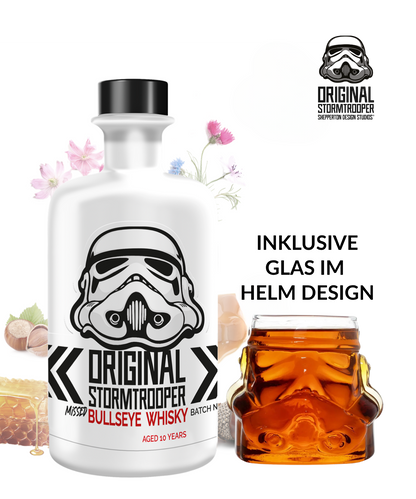 Original Stormtrooper Missed Bullseye Whisky inkl. Helm-Glas
