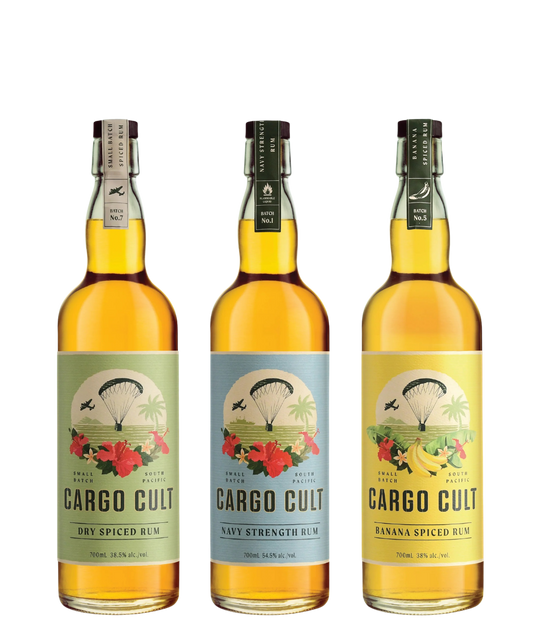 Cargo Cult Rum Triple Pack