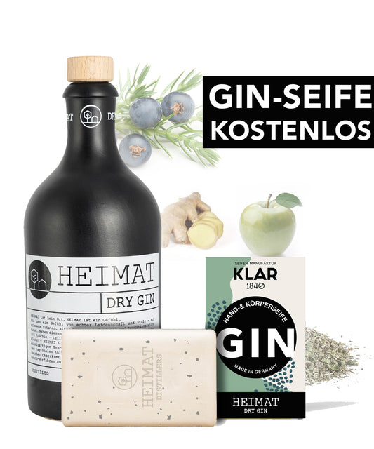 HEIMAT Gin inklusive Gin-Seife