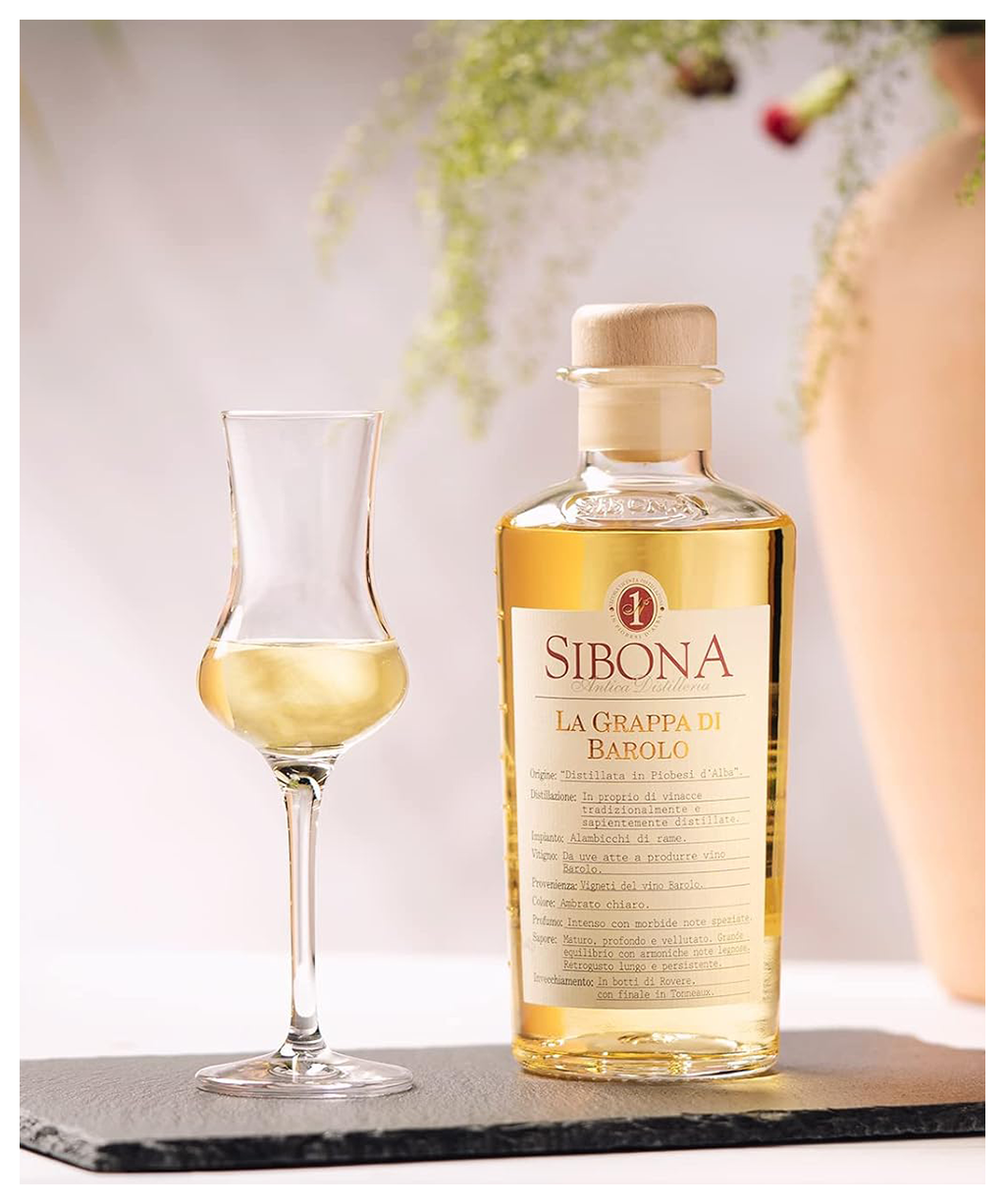 Grappa Sibona Barolo