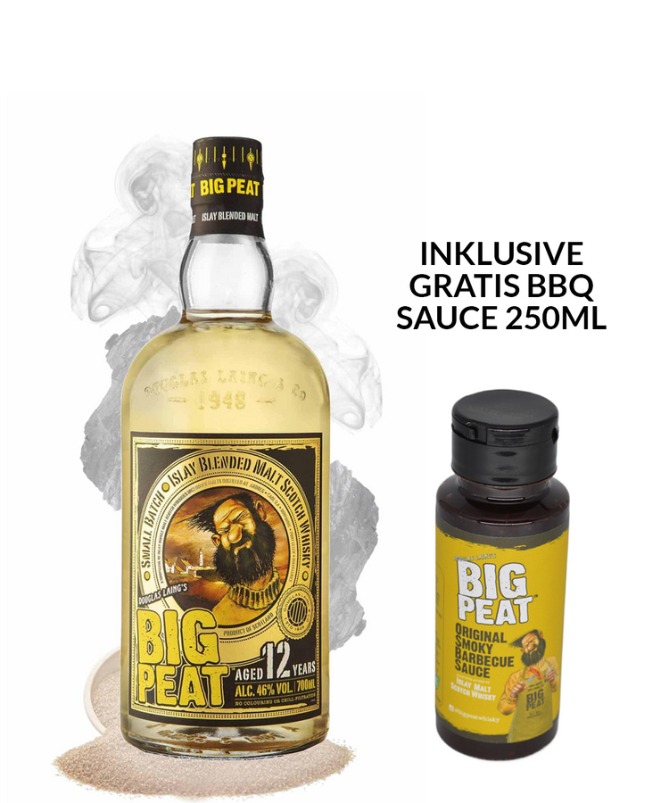 Big Peat 12 Blended Malt inklusive BBQ Sauce