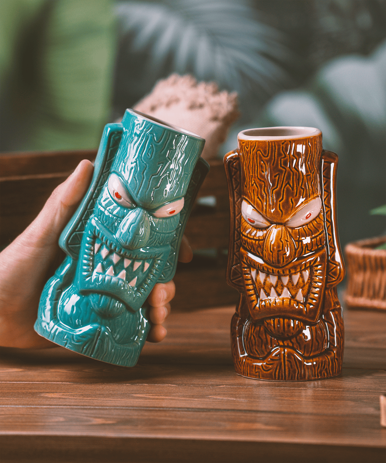 RUMANJI Roasted Pineapple & Passion Fruit Paket inklusive 2 Tiki Becher