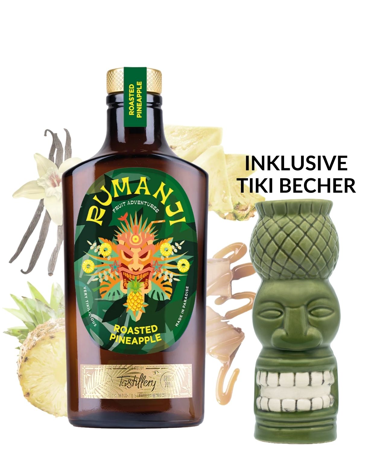 RUMANJI Roasted Pineapple inklusive Tiki Becher