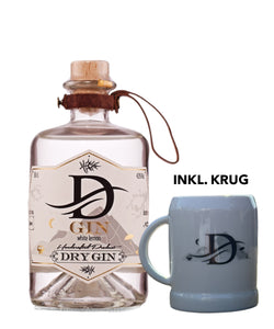 D‘ GIN WHITE Lemon  inklusive Krug