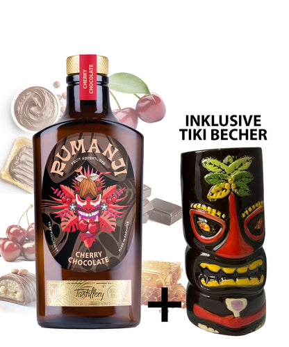 RUMANJI Cherry Chocolate inkl. Tiki Becher