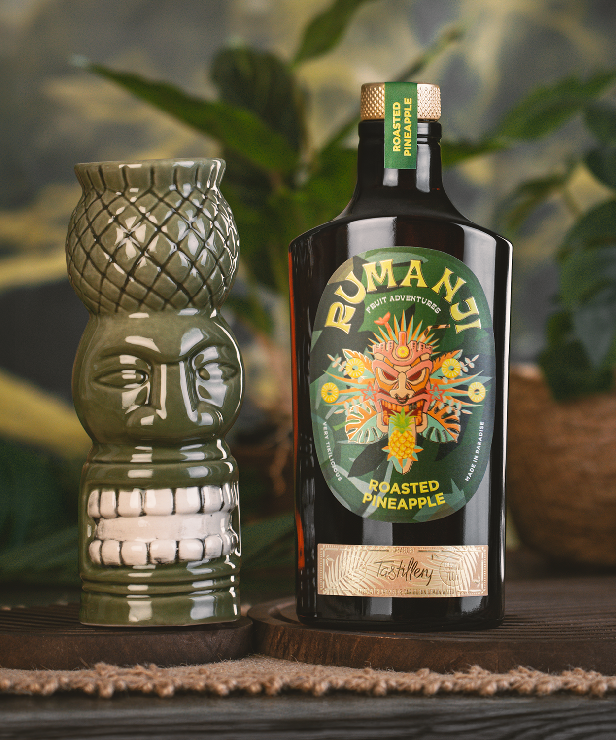 RUMANJI Roasted Pineapple inklusive Tiki Becher