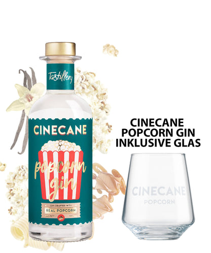CINECANE Popcorn Gin inkl. Glas