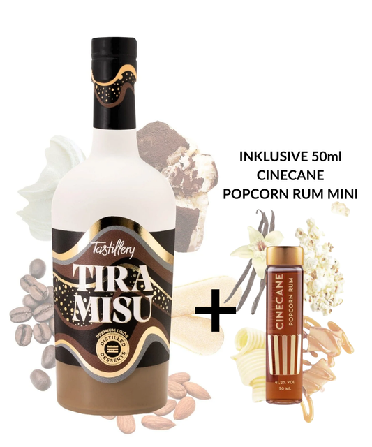 Distilled Desserts Tiramisu inkl. Cinecane Popcorn Rum Mini