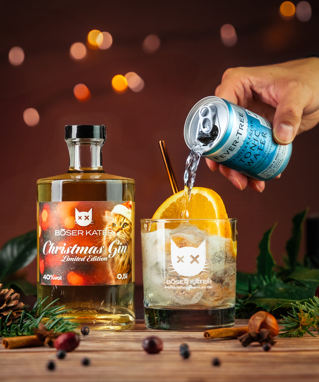 Böser Kater Christmas Gin