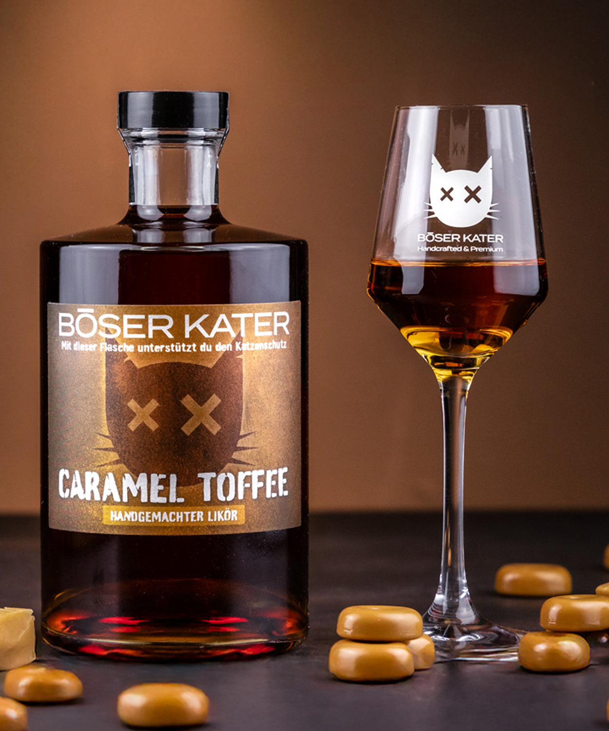 Böser Kater Caramel Toffee Likör