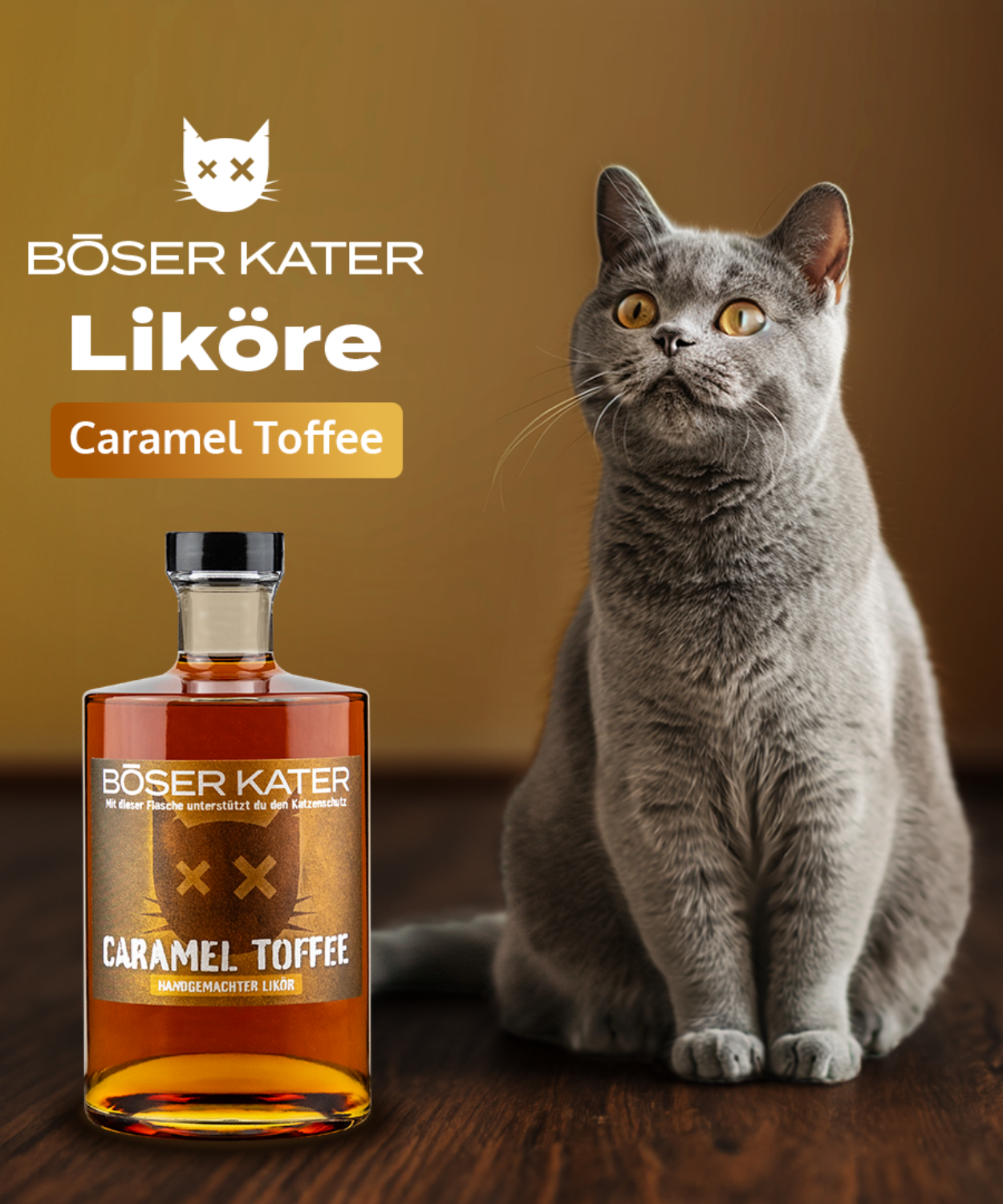 Böser Kater Caramel Toffee Likör