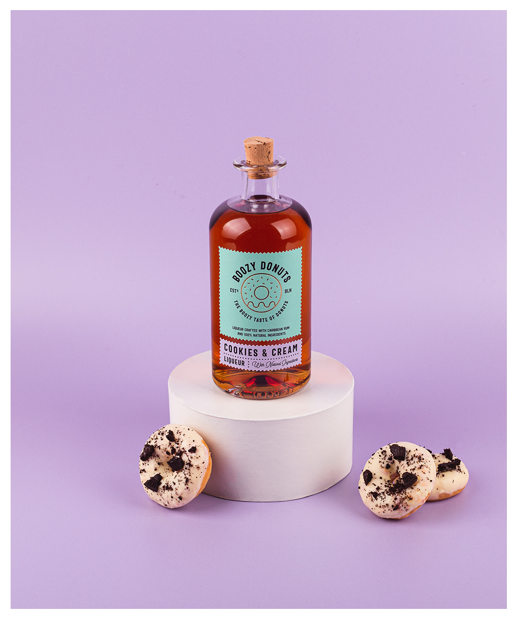 Boozy Donuts Cookies & Cream