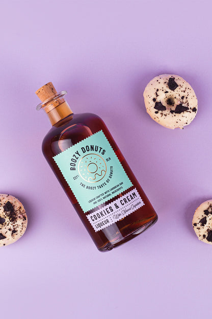 Boozy Donuts Cookies & Cream