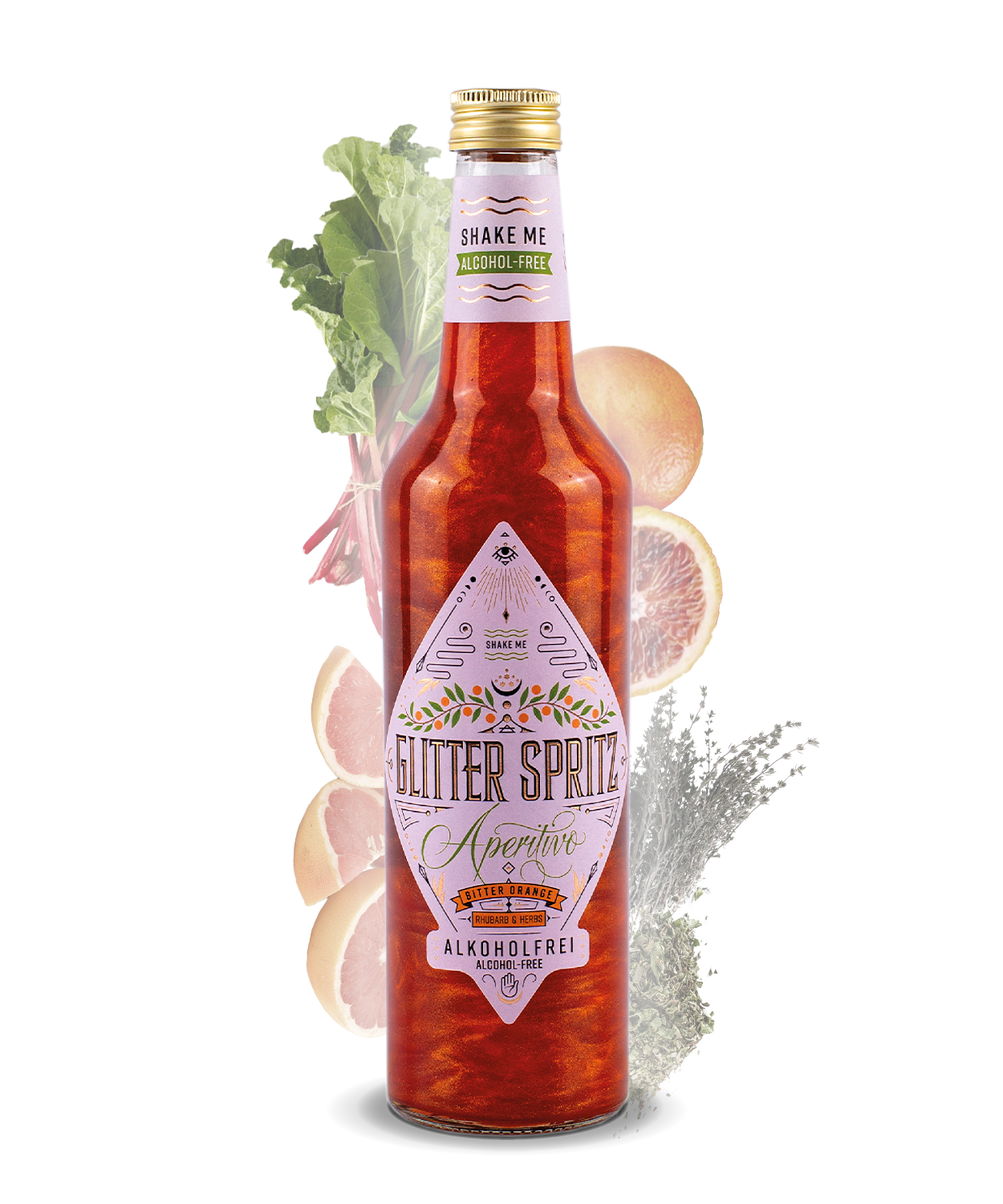 Glitter Spritz - Glitzer Aperitivo Alkoholfrei