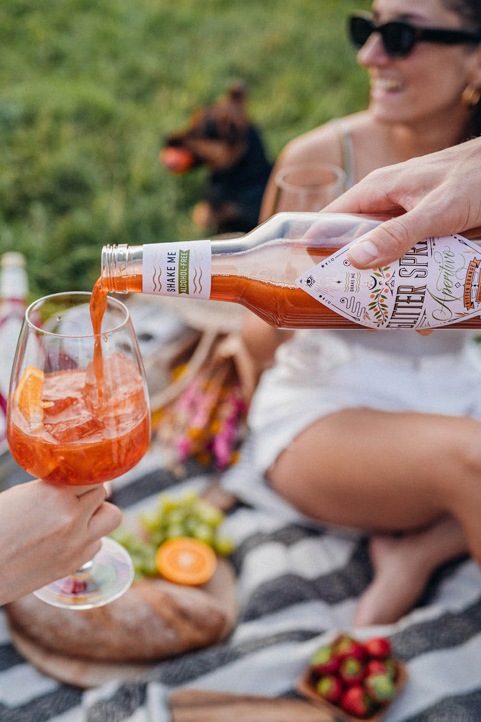 Glitter Spritz - Glitzer Aperitivo Alkoholfrei