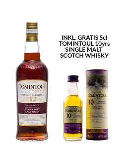 Tomintoul Tawny Port Cask inkl. 5cl Mini Scotch Whisky