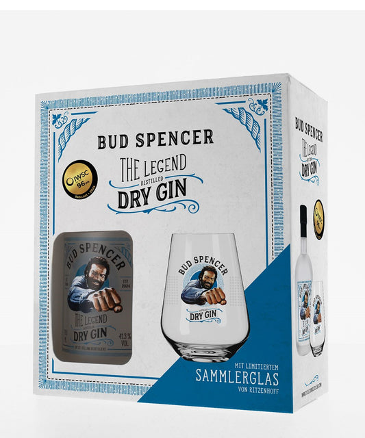 St. Kilian Bud Spencer - The Legend - Distilled Dry Gin inkl. Glas