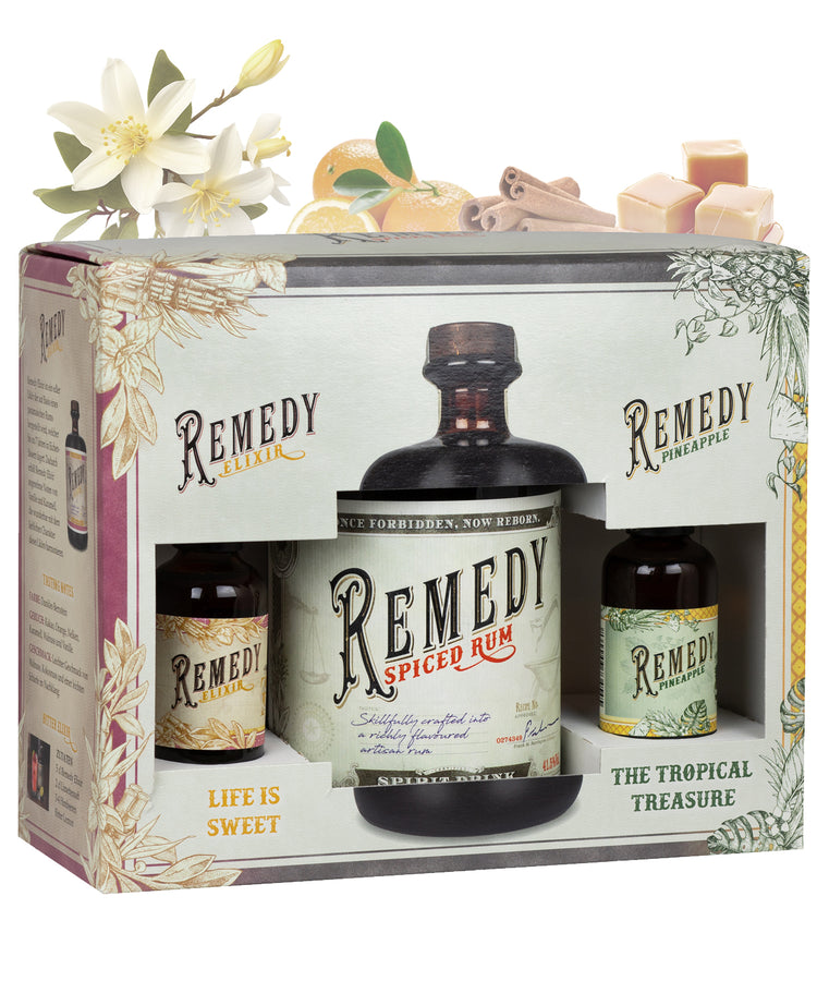 Remedy Spiced + Elixir & Pineapple Minis