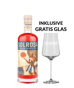 Solrosa Aperitivo Arancia Rossa inkl. Glas