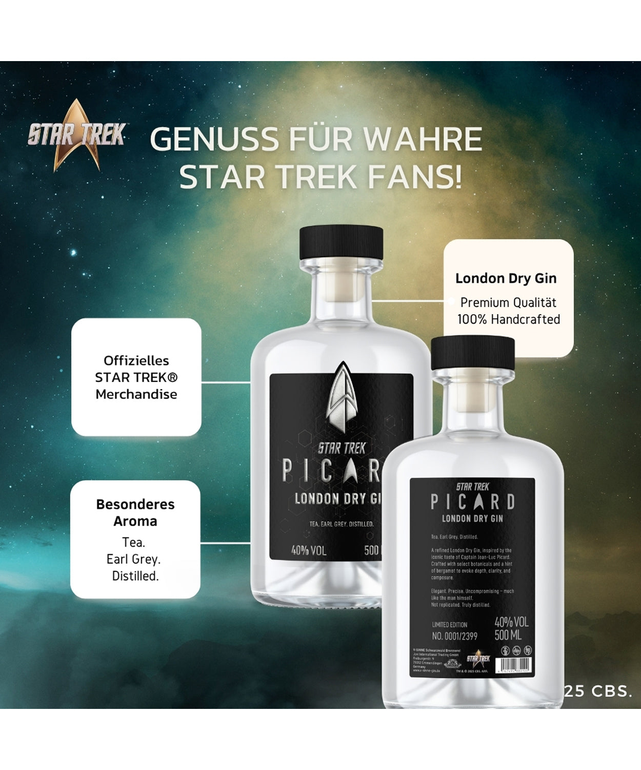Star Trek Picard Gin