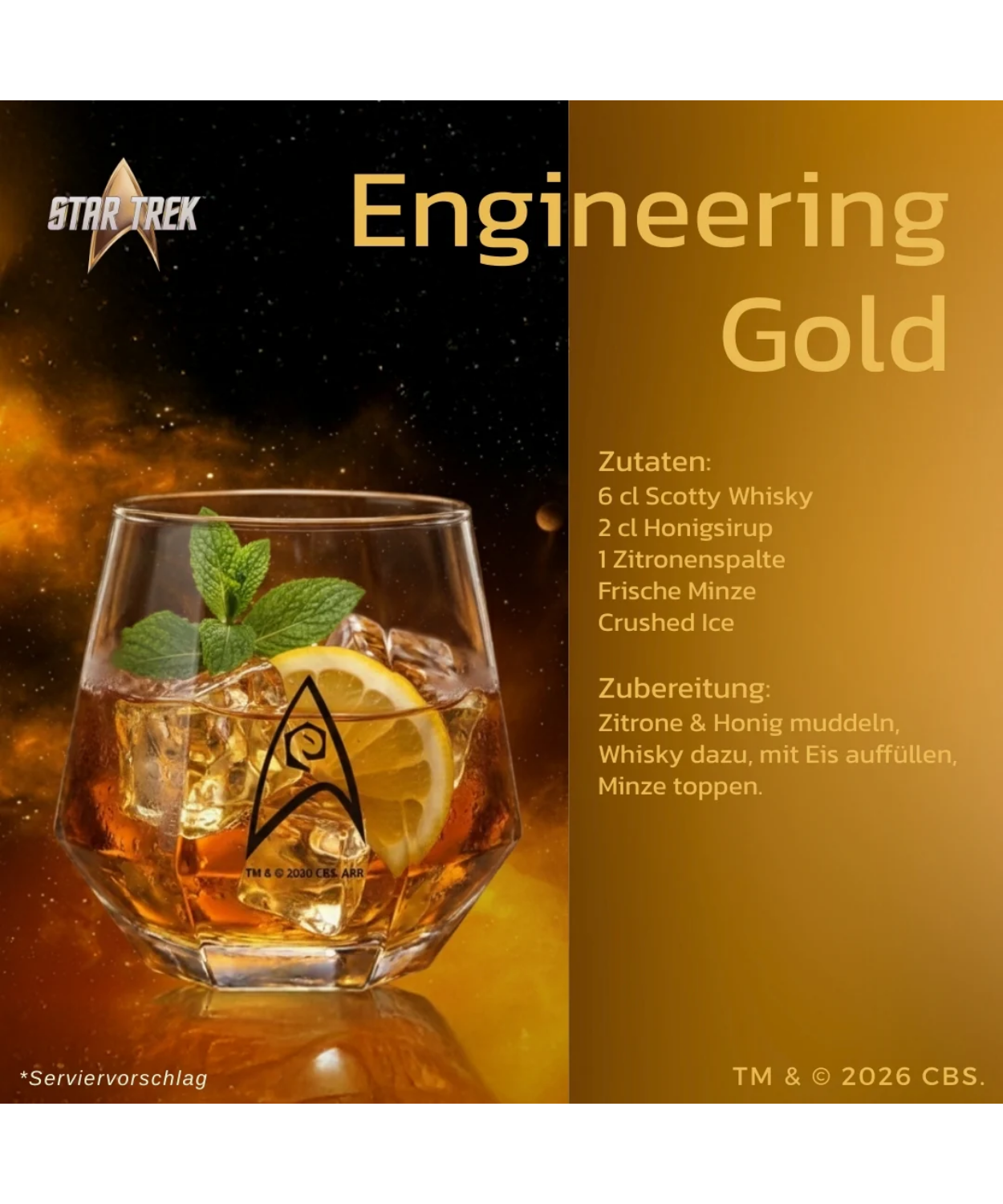 Star Trek Scotty Whisky - Limited Edition