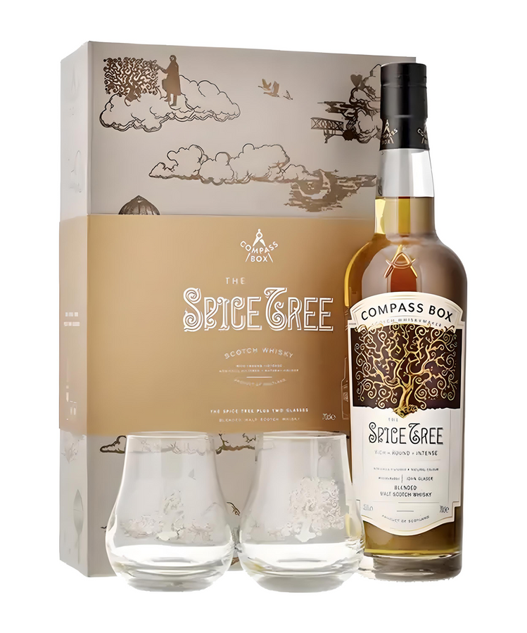 Compass Box Spice Tree Geschenkset inkl. 2 Gläser