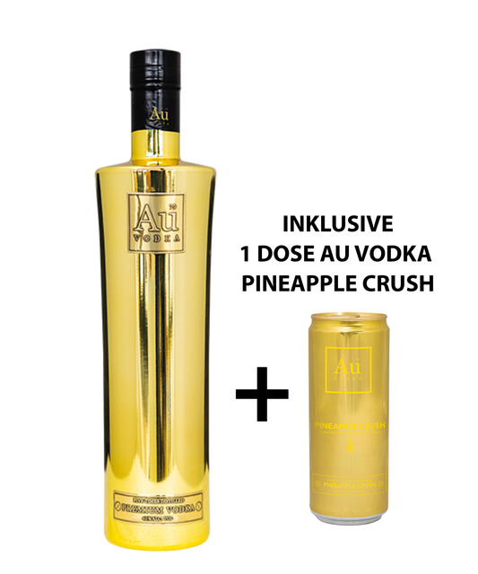 Au Vodka Original inklusive 1 Dose Au Vodka Pineapple Crush
