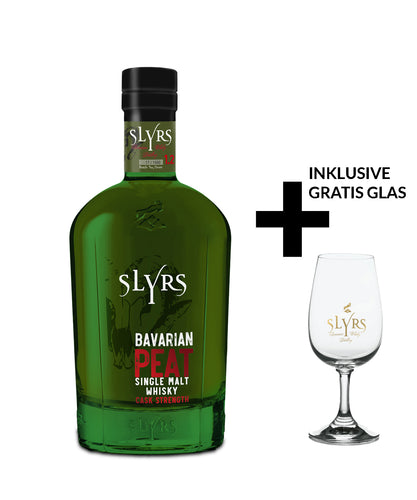 SLYRS Bavarian Peat 1.2 inkl. Slyrs Glas