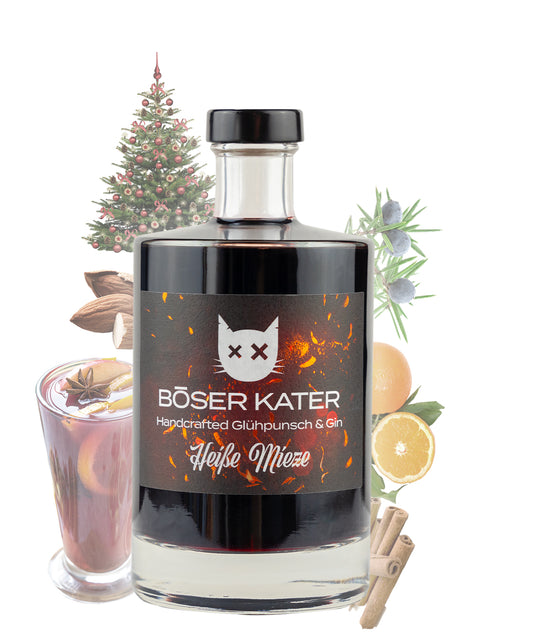 Böser Kater Heiße Mieze Glühpunsch & Gin