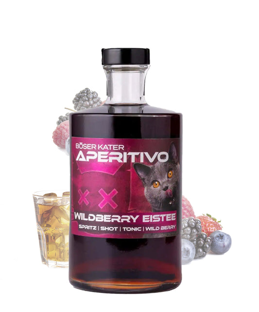 Böser Kater Wildberry Eistee Gin Aperitif
