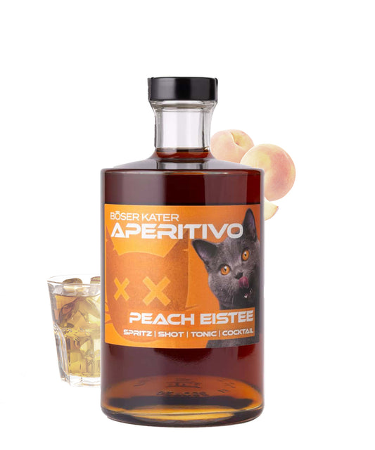 Böser Kater Pfirsich Eistee Aperitivo