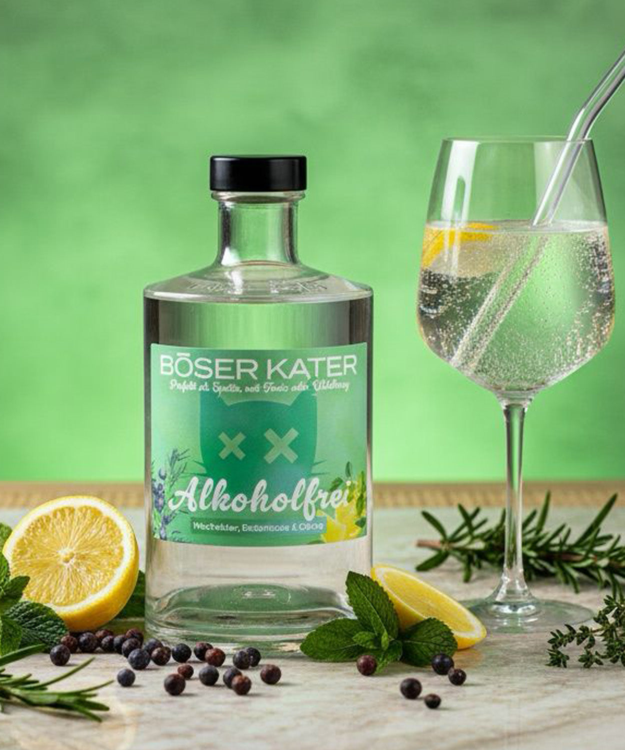 Böser Kater Gin-Alternative Alkoholfrei