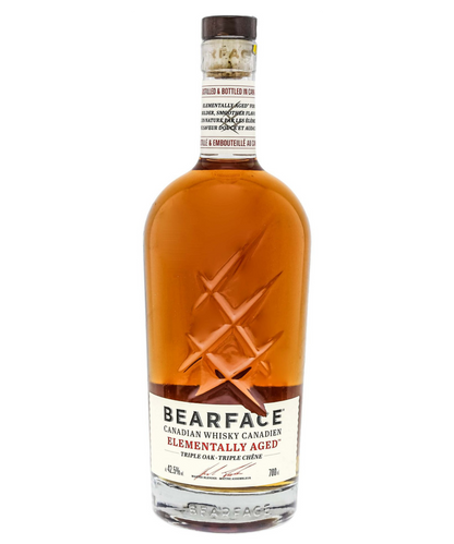 Bearface Elementally Aged Triple Oak Canadian Whisky