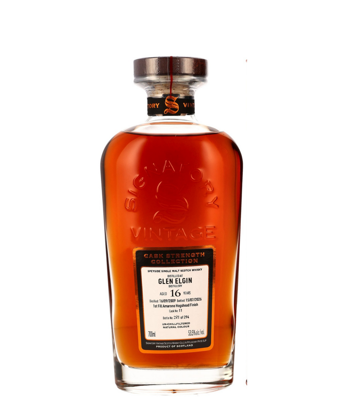 Signatory Vintage CS Glen Elgin 2009/2026 16YO