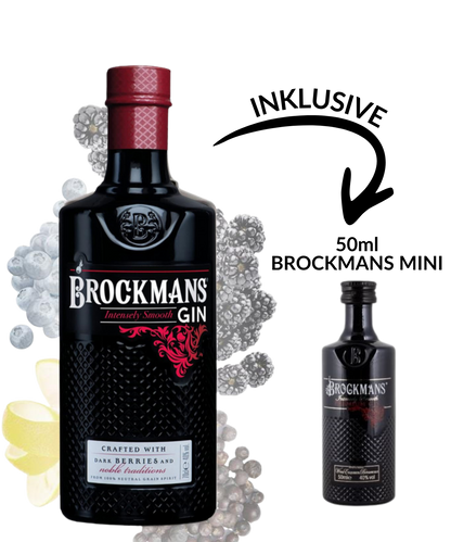 Brockmans Intensely Smooth Gin inkl. Brockmans Mini