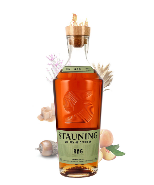 Stauning RØG Rög Smoked Double Malt Danish Whisky