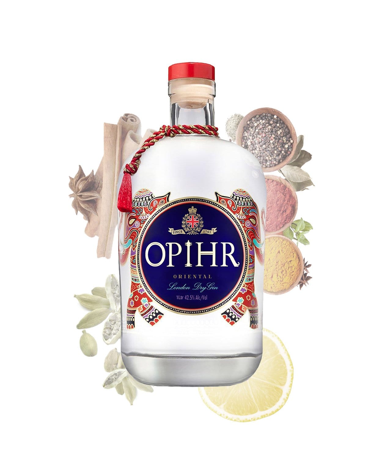Opihr Oriental Spiced London Gin (42,2%) Dry 0,7l