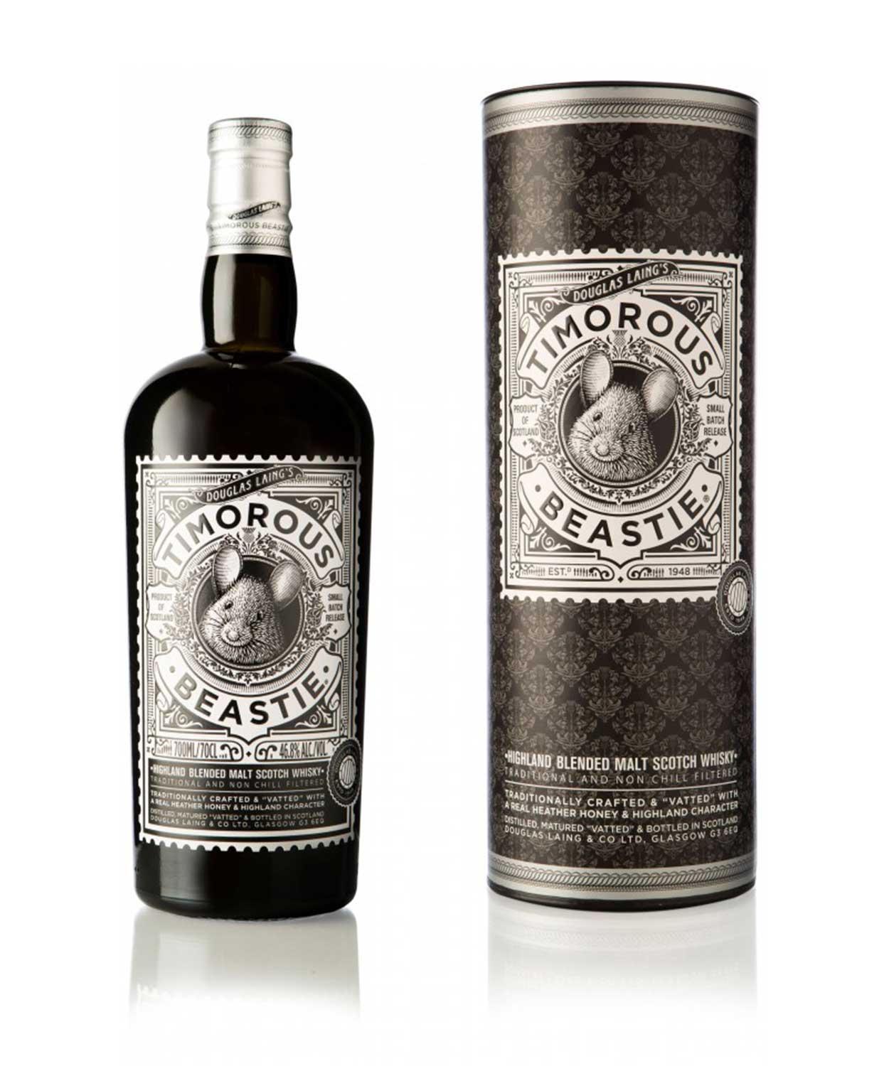Timorous Beastie Highland Blended Malt Whisky