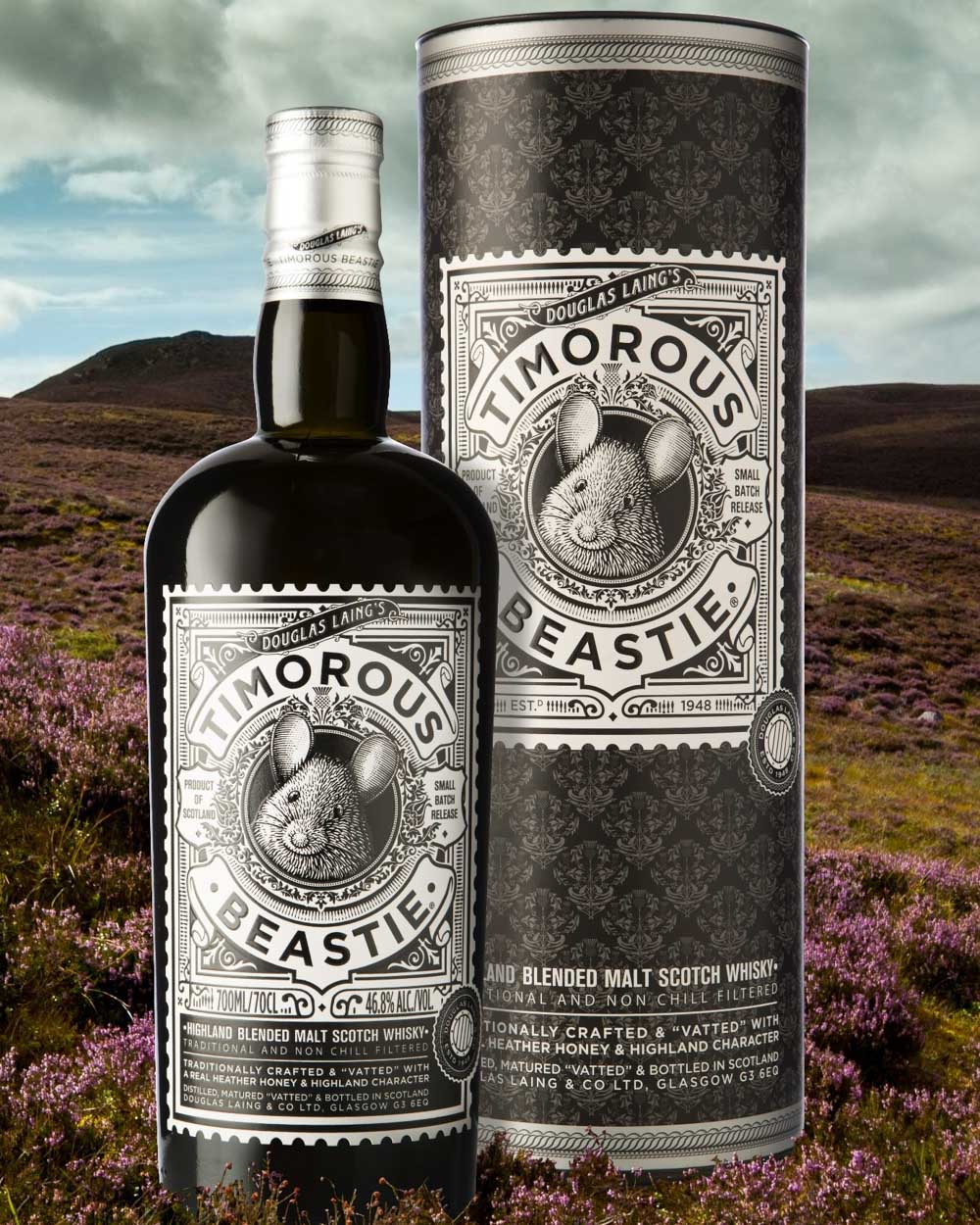 Timorous Beastie Highland Blended Malt Whisky