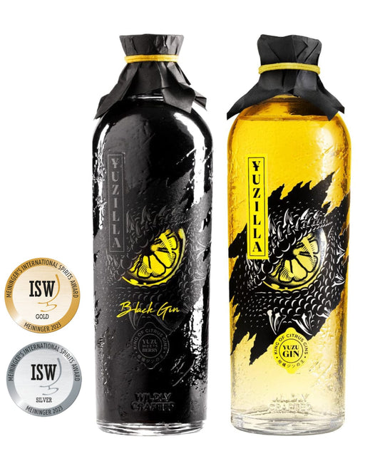 YUZILLA Black Gin vs. YUZILLA Gin