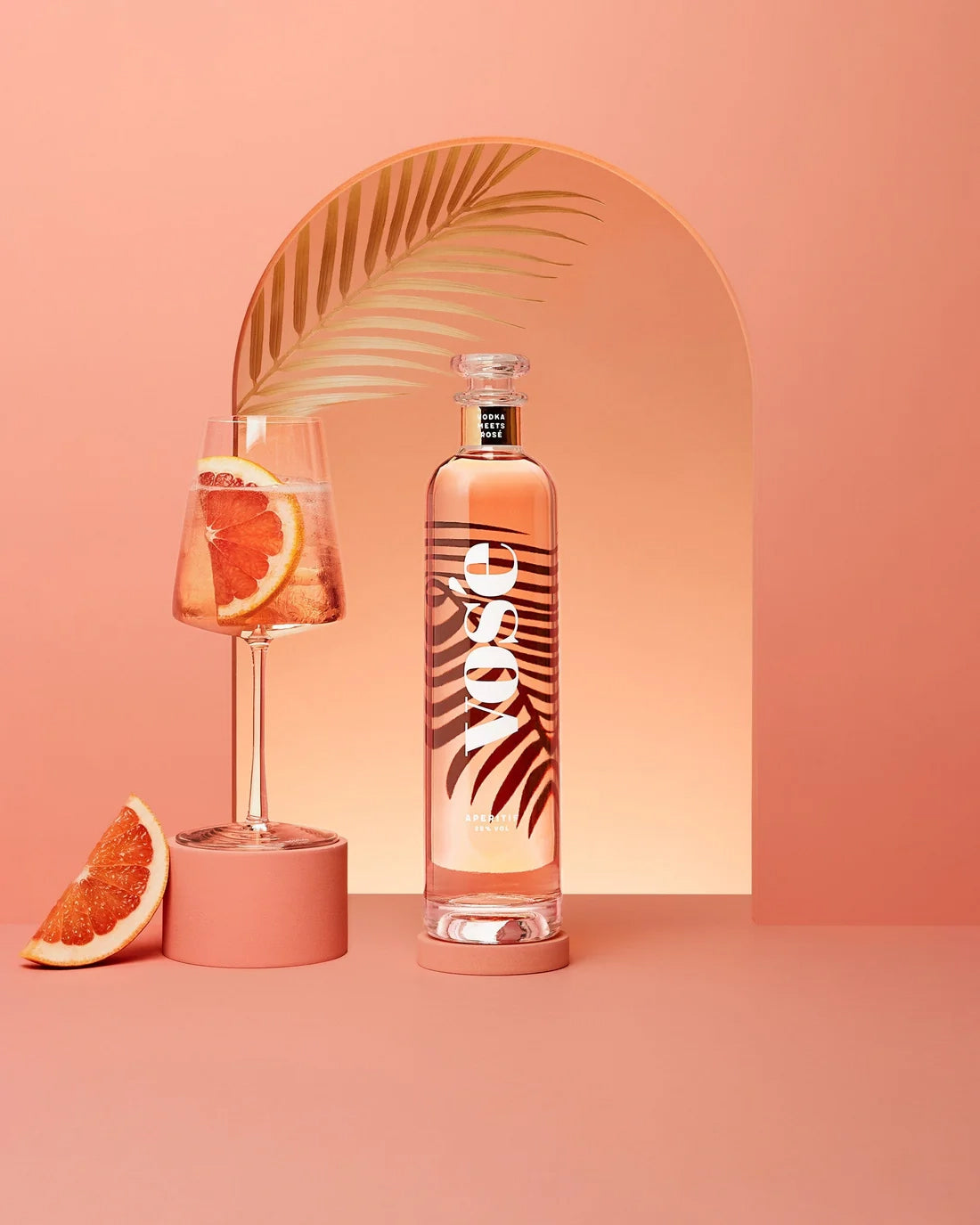 vosé mit Glas Inklusive 2x Windspiel Tonic